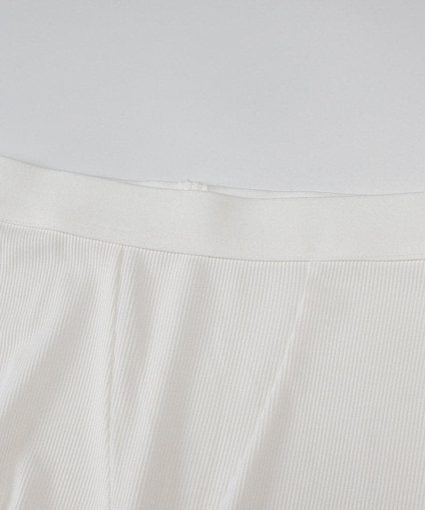 Fall Favorite: Effortless Ribbed Crop Top & Biker Shorts Set - Cozy Chic Loungewear