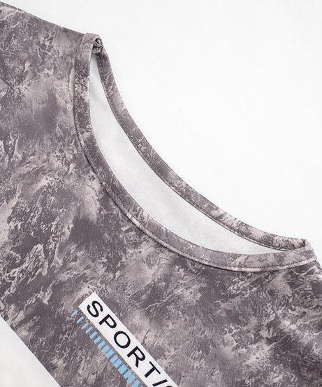 Rev Up Your Fall Style: Edgy Motorsports Denim Print Long Sleeve Bodycon Mini Dress