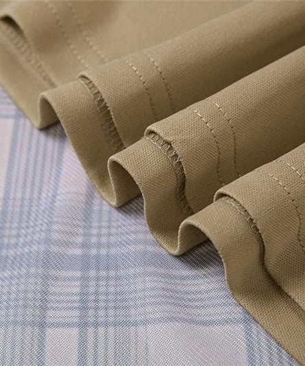 Autumn Chic Low-Rise Plaid Maxi Skirt - Effortless Flowy Silhouette