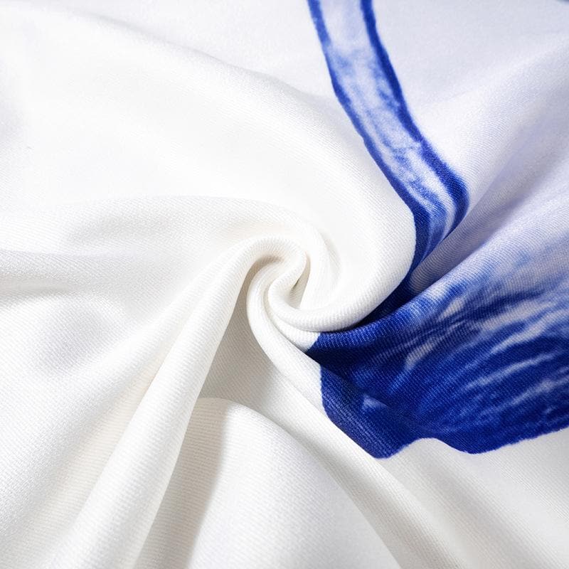 The Illusionist Sketch Print Flare Pants - Unique Art-Inspired Fall Fashion for Women