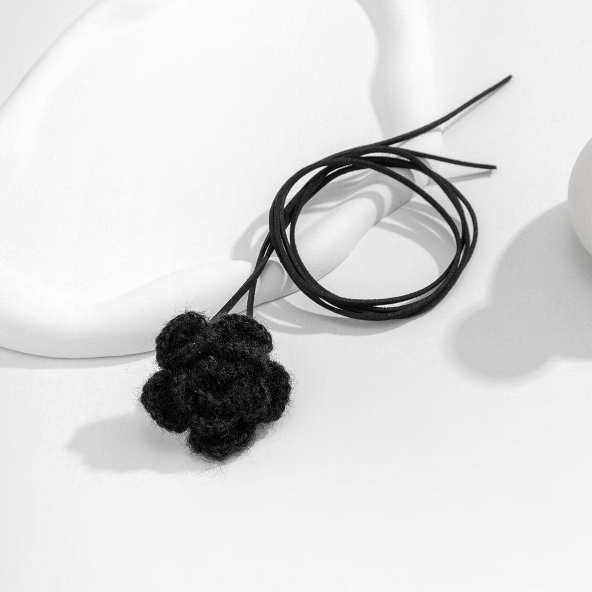 Fall Bloom Adjustable Waist Chain - Delicate Boho Knitted Flower Body Jewelry