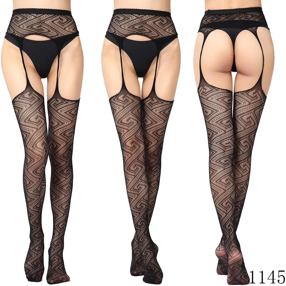 Fall & Holiday Glamour: High Waist Suspender Garter Tights & Pantyhose Collection – Fishnet, Lace & Beyond
