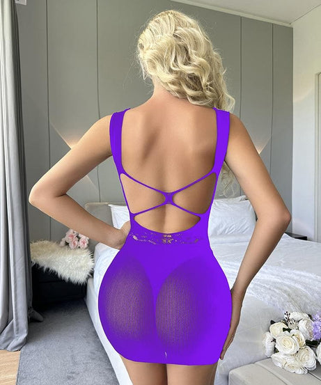 Sultry Black Sheer Lace Bodycon Mini Dress – Fall Party & Halloween Glam