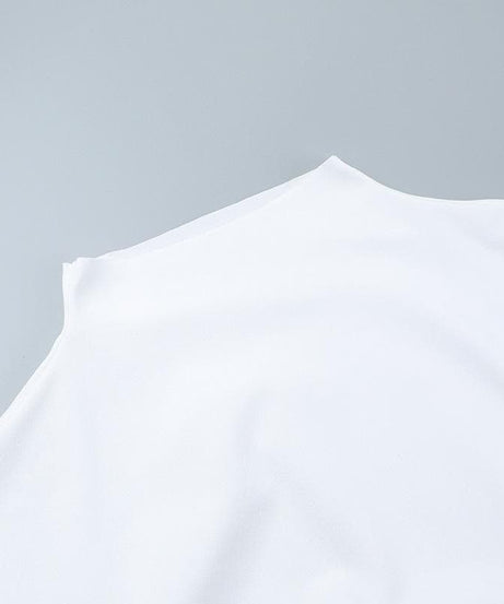 Edgy '68 AUC' Cut-Out Mock Neck Crop Top – Your Bold Fall Statement Piece