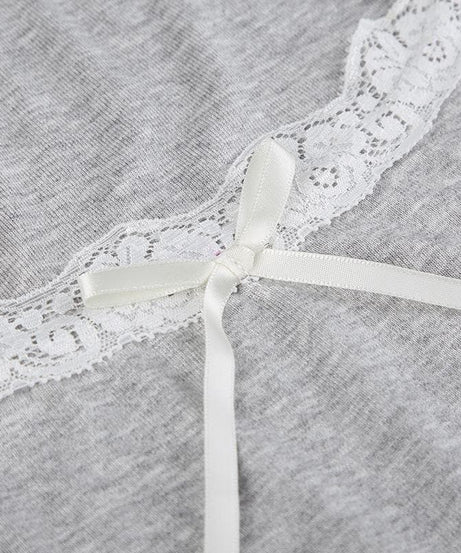 Coquette Core Black Lace Square Neck Long Sleeve Mini Dress | Fall Chic