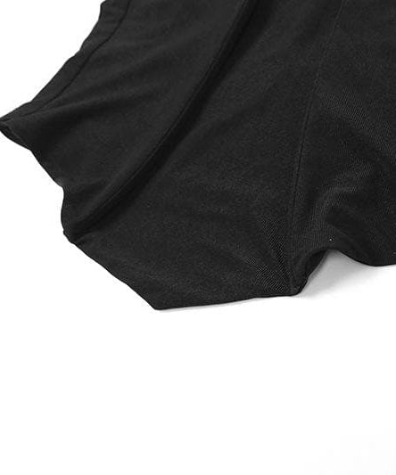 Black Velvet Strapless Sweetheart Corset Top - Chic Fall Nights & Party Glam