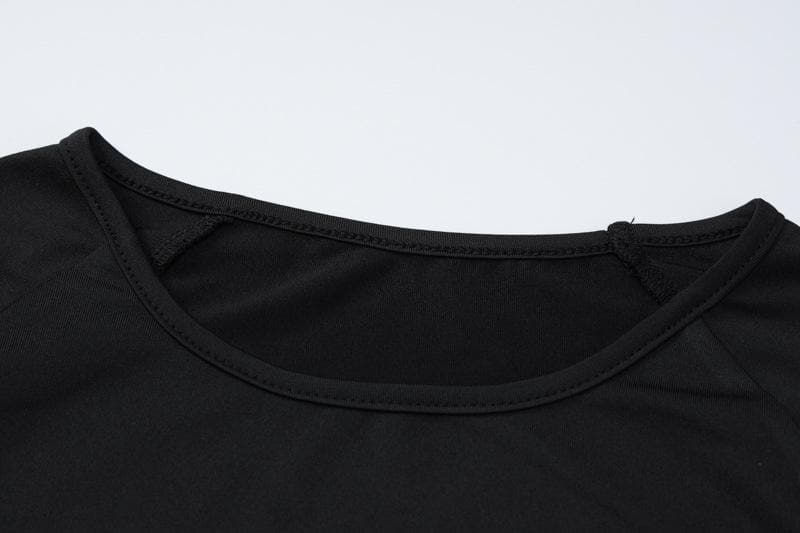 Fall Chic Seamless Workout Set: Crop Top & High-Waist Leggings with Thumbholes