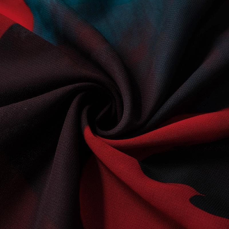 The 'Obsidian Poppy' Sheer Maxi Dress - Off-Shoulder Glamour for Fall & Holiday Events