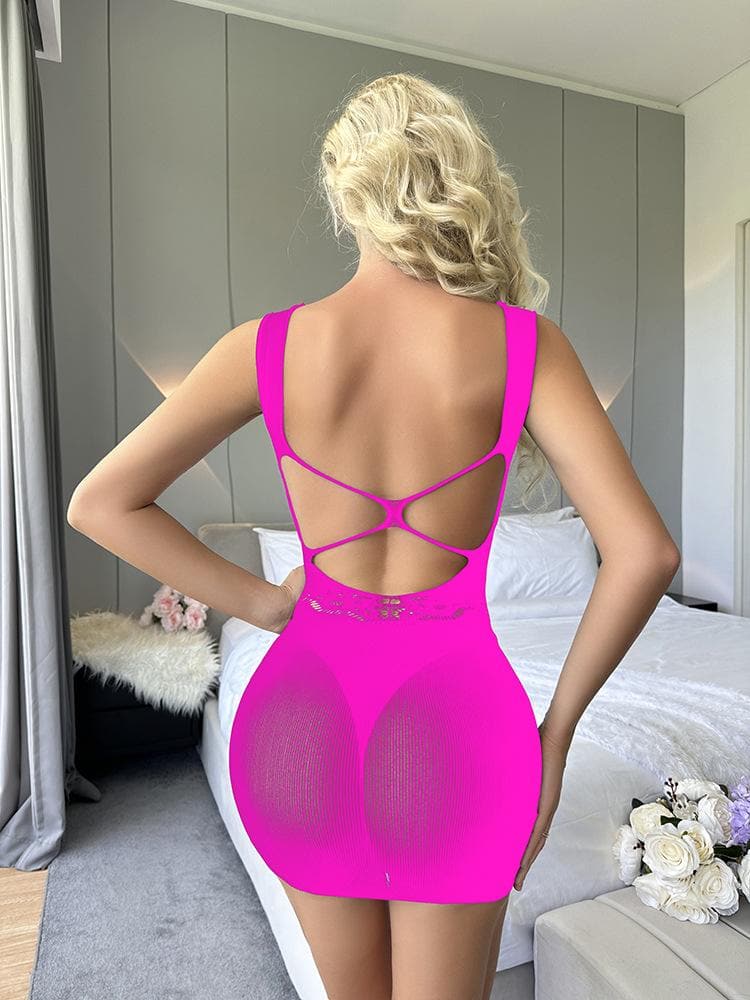 Sultry Black Sheer Lace Bodycon Mini Dress – Fall Party & Halloween Glam