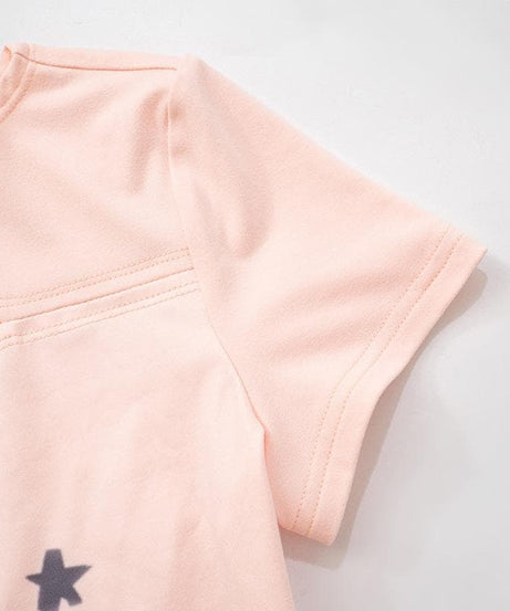 Star Struck Cutout Crop Top | Y2K Celestial Tee for Fall Nights & Halloween Fun