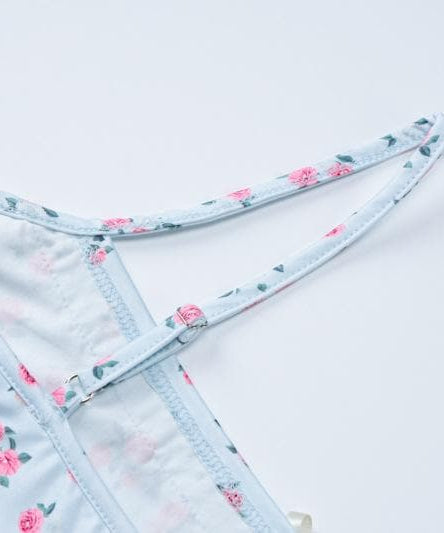 Autumn Bloom Ditsy Floral Cami & Maxi Skirt Set - Chic 2-Piece Y2K Outfit for Effortless Style