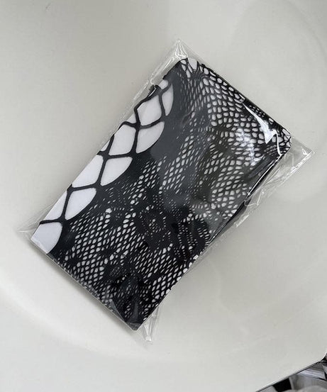 Gothic Glam Deconstructed Fishnet & Lace Tights – Fall Fashion & Halloween Must-Have