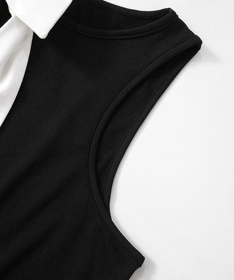 Chic Bow Detail Sleeveless Tank Top – Fall & Holiday Style Essential for Women