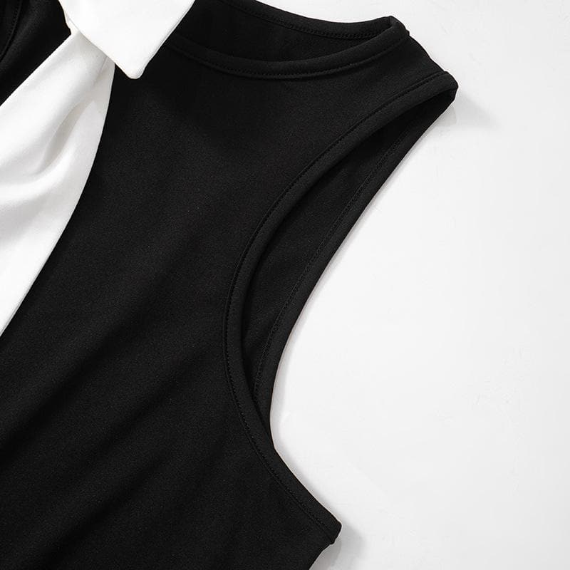 Chic Bow Detail Sleeveless Tank Top – Fall & Holiday Style Essential for Women