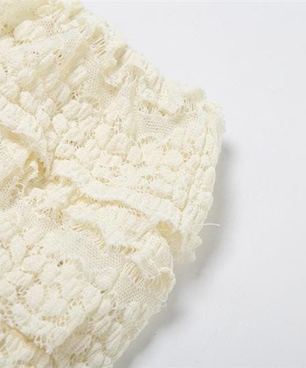 Fall Chic Ruffle Tiered Mini Skirt & Top Set - Cozy Textured Knit