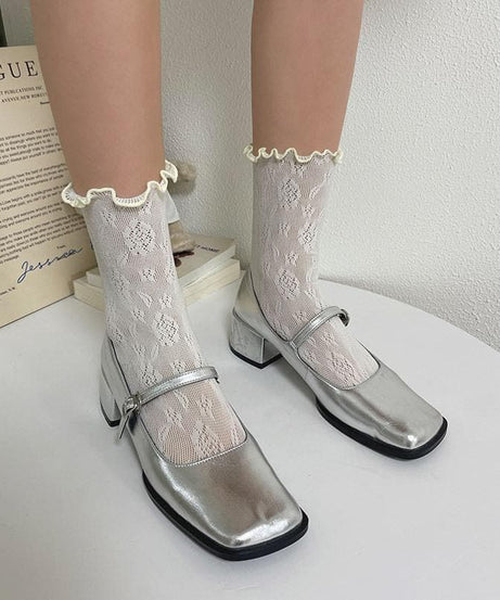 Delicate Coquette Ruffle Lace Ankle Socks - Your Fall & Holiday Style Essential