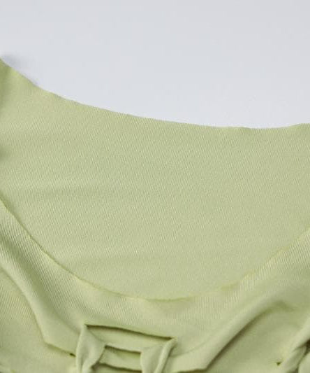 Sultry Black Cut-Out Maxi Skirt & Crop Top Set – Your Edgy Fall Party & Halloween Look