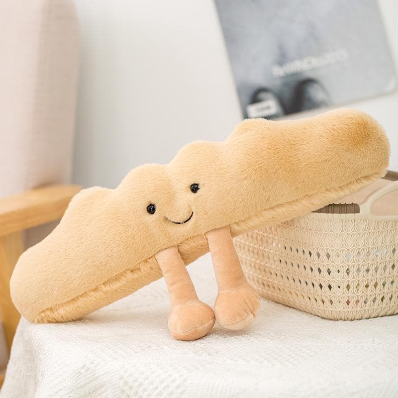 Cozy Bakery Bliss Plushies: Huggable Croissant, Toast & Pretzel Pals for Fall Comfort & Holiday Cheer
