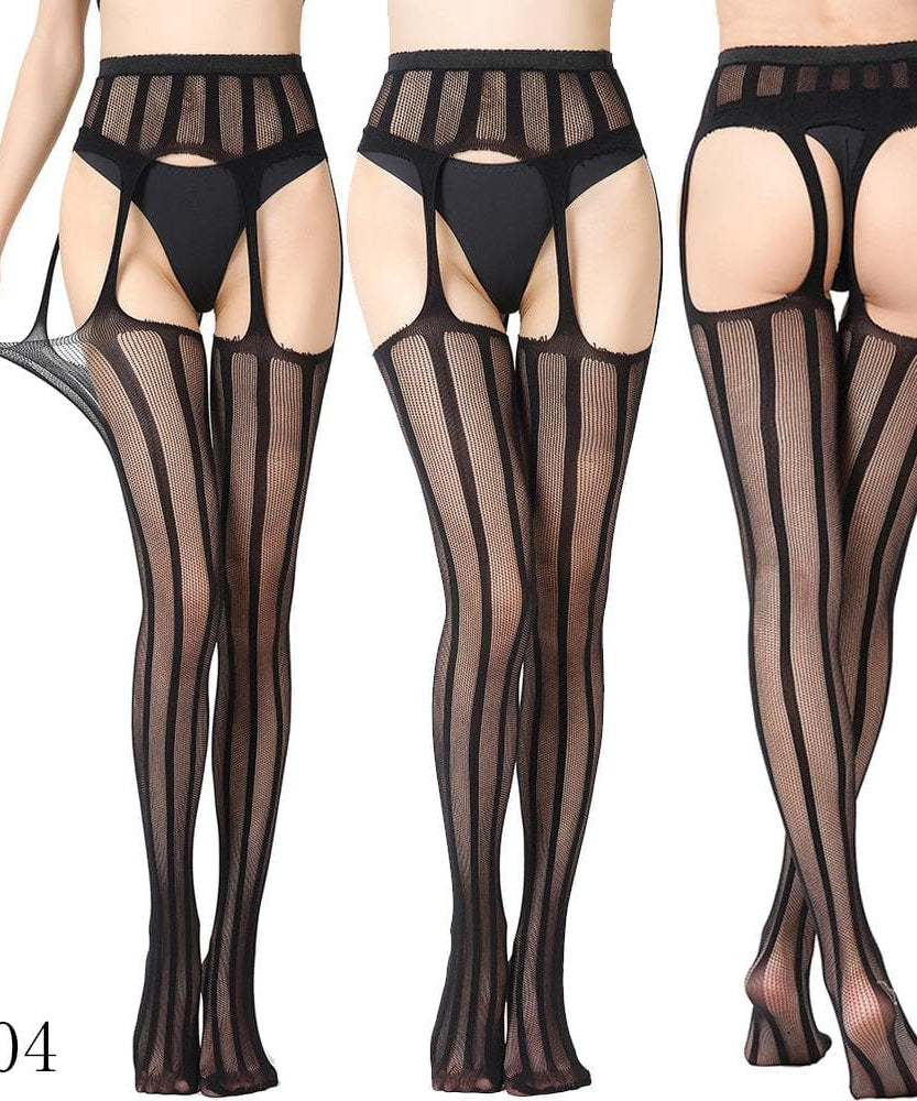 Fall & Holiday Glamour: High Waist Suspender Garter Tights & Pantyhose Collection – Fishnet, Lace & Beyond