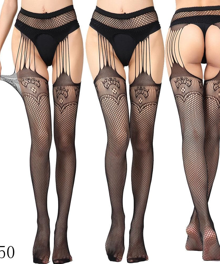 Fall & Holiday Glamour: High Waist Suspender Garter Tights & Pantyhose Collection – Fishnet, Lace & Beyond