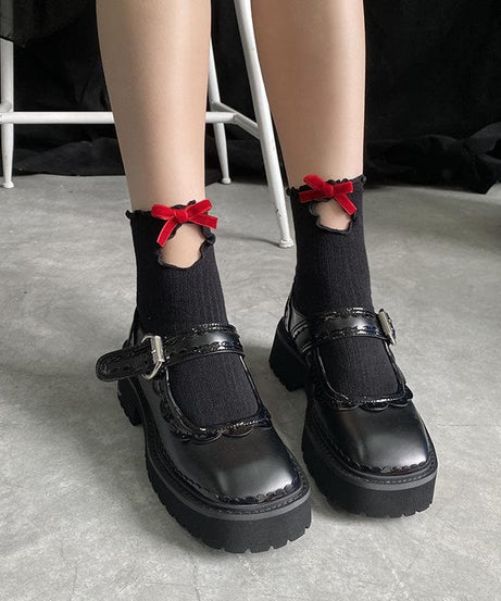 Cute Ruffle Bow Ankle Socks - Sweet & Preppy Fall Style for Women