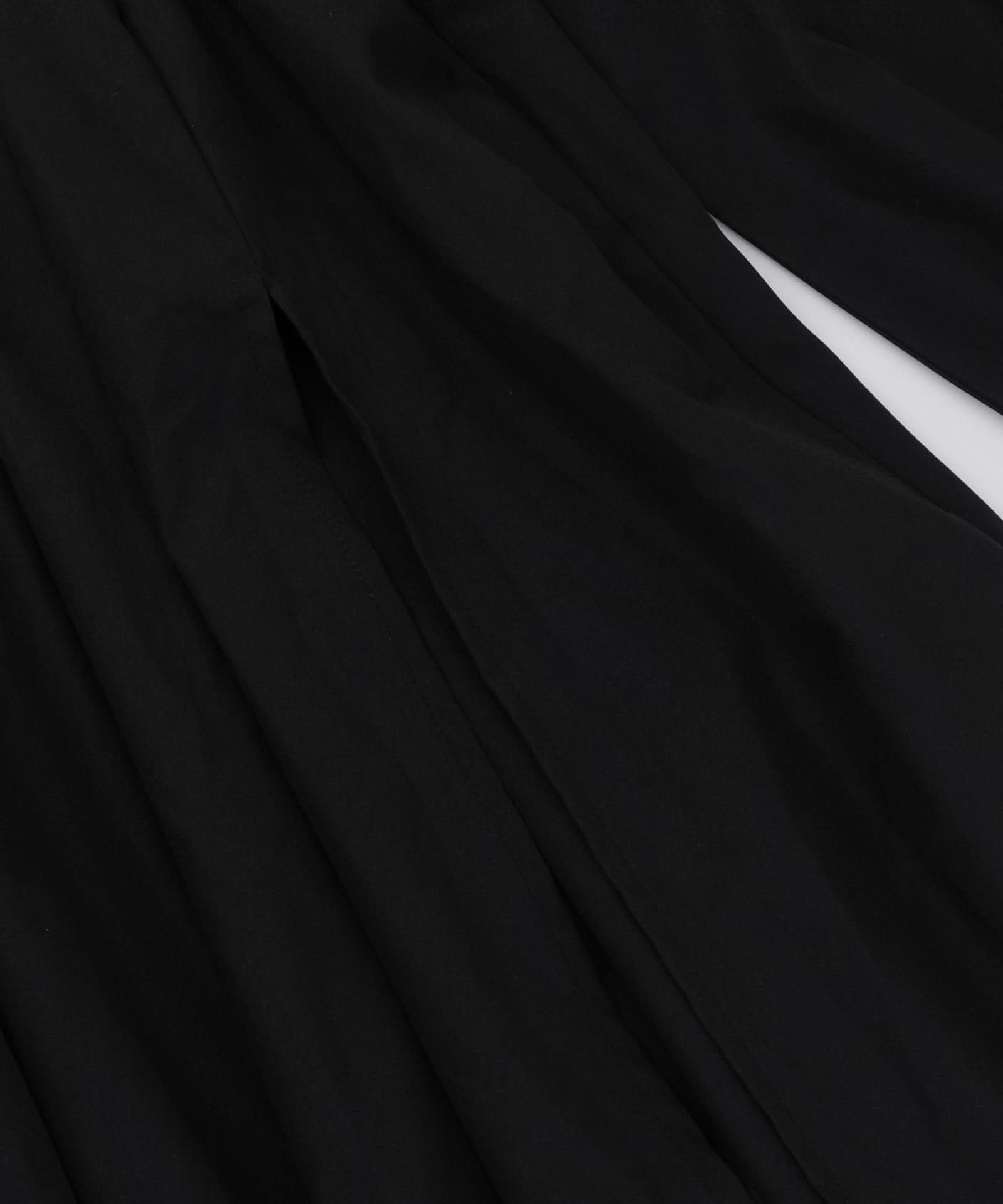 Gothic Cathedral Corset Maxi Dress | Deep V-Neck & Slit - Fall & Halloween Style