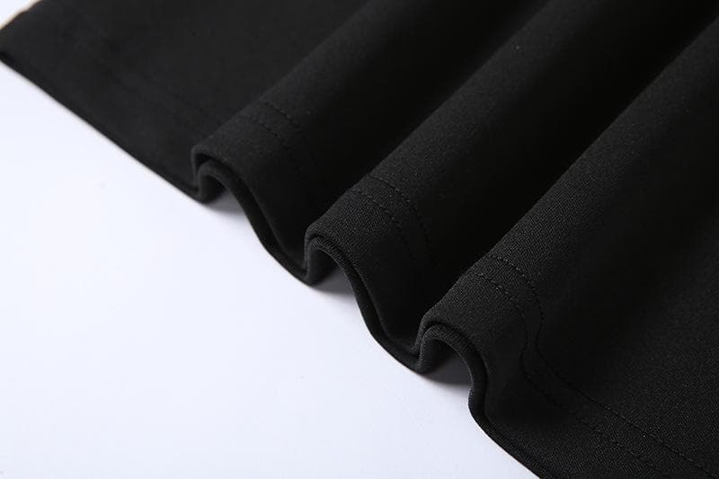 Dare to Dazzle: Black Mesh Slit Flare Jumpsuit - Your Ultimate Fall & Holiday Party Statement