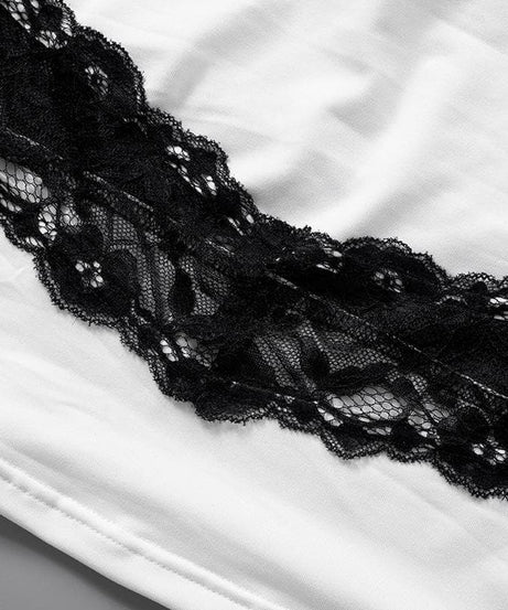 Chic Black Lace Trim Tube Top - Trendy Strapless Crop for Fall Layering & Nights Out