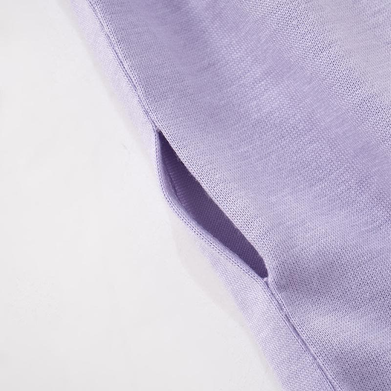 Sleek & Chic: Lavender Off-Shoulder Ruched Mini Dress with O-Ring | Fall Date Night & Party Perfect