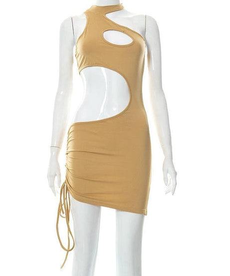 Daring Black Cut-Out Bodycon Mini Dress - Your Ultimate Fall & Holiday Party Statement