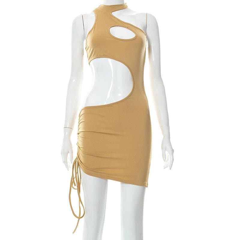 Daring Black Cut-Out Bodycon Mini Dress - Your Ultimate Fall & Holiday Party Statement