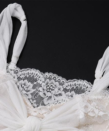 Chic Coquette Lace Bow-Knot Crop Cami Top - Fall Fashion Must-Have