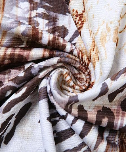 Daring Snakeskin Halter Cut-Out Maxi Dress - Fall Glam & Resort Ready