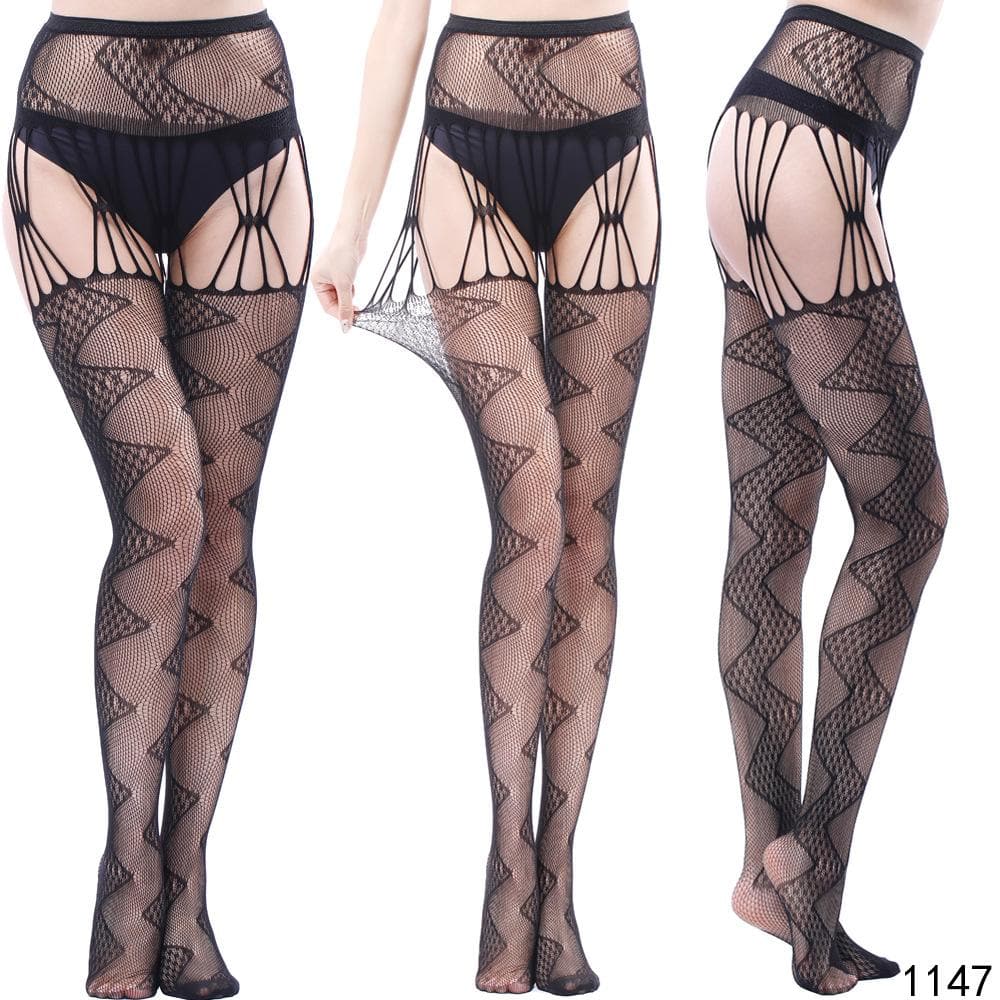 Fall & Holiday Glamour: High Waist Suspender Garter Tights & Pantyhose Collection – Fishnet, Lace & Beyond