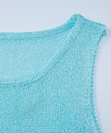 Aqua Shimmer Knit Mini Dress – Your Fall Layering & Party Essential