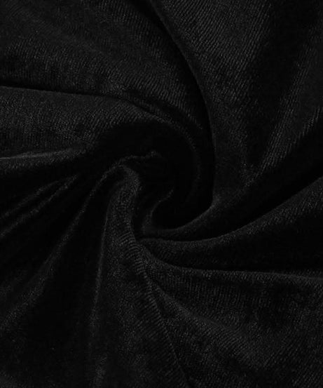 Slay the Night: Gothic Velvet Off-Shoulder Mini Dress - Dramatic Flared Sleeves for Halloween & Fall Parties