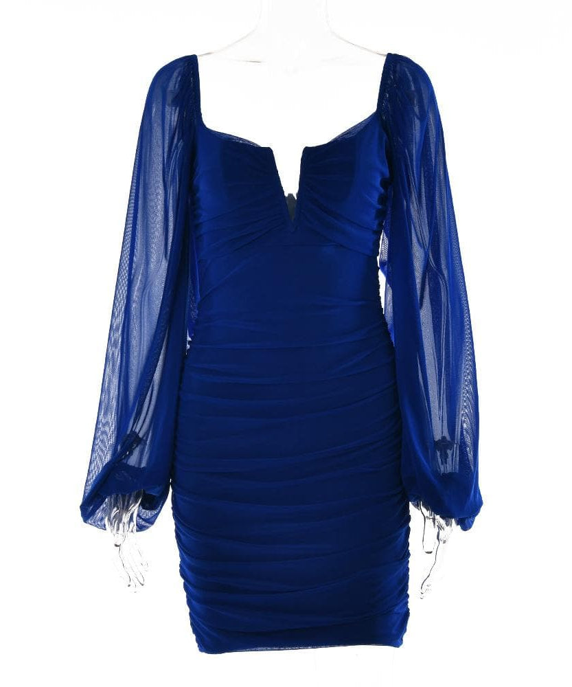 Stunning Mauve Off-Shoulder Ruched Mini Dress - Your Fall Party & Holiday Glam Go-To!