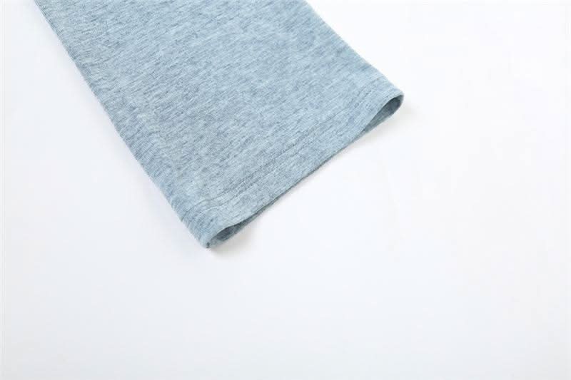 Fall Vibes Y2K Rhinestone Cross Criss-Cross Neck Long Sleeve Top with Flared Cuffs