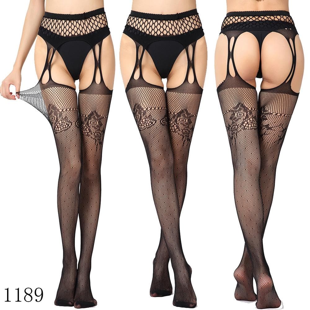 Fall & Holiday Glamour: High Waist Suspender Garter Tights & Pantyhose Collection – Fishnet, Lace & Beyond