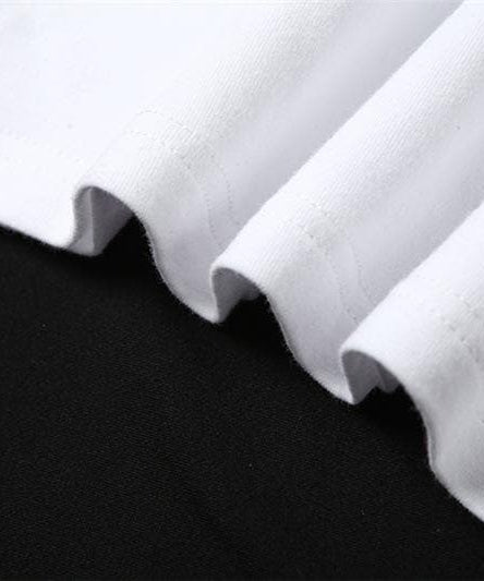 Too Good To Be True White Graphic Crop Top - Trendy Fitted Tee for Effortless Fall Style