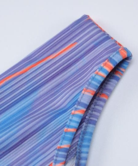 Vibrant Abstract Print Cowl Neck Maxi Dress - Backless Glam for Fall Events & Vacation Getaways