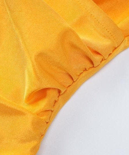 Chic Fall Essential: Black Wrap V-Neck Long Sleeve Crop Top with Thumbholes