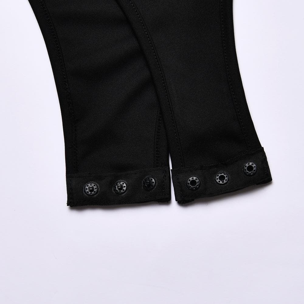 Effortless Elegance: Backless Sweetheart Bodysuit with Sheer Puff Sleeves | Fall & Holiday Chic