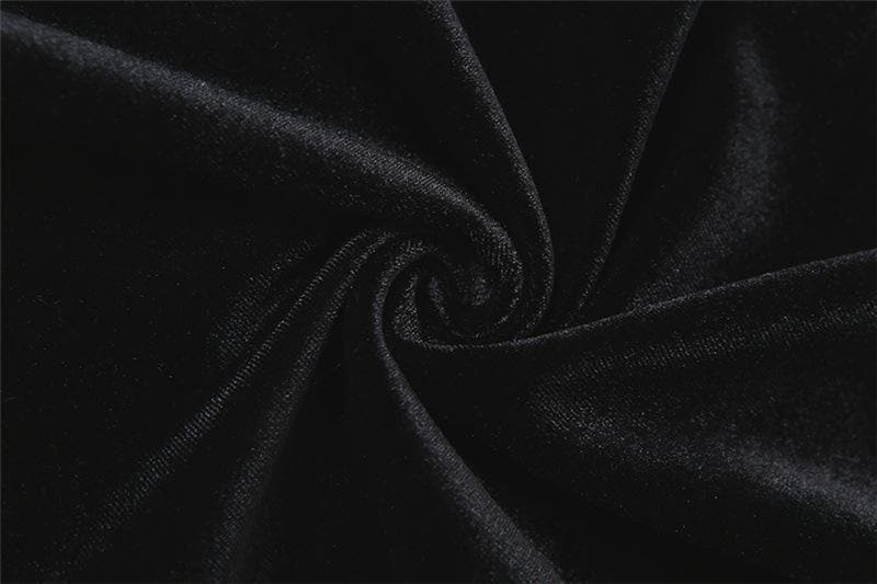 Chic Velvet Off-Shoulder Mini Dress with Luxe Pink Puff Sleeves – Your Go-To for Fall & Holiday Parties