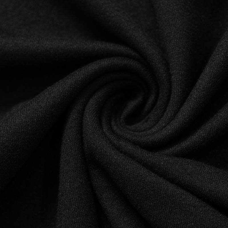 Dazzling Rhinestone Square Neck Long Sleeve Top - Chic Y2K Fall Style