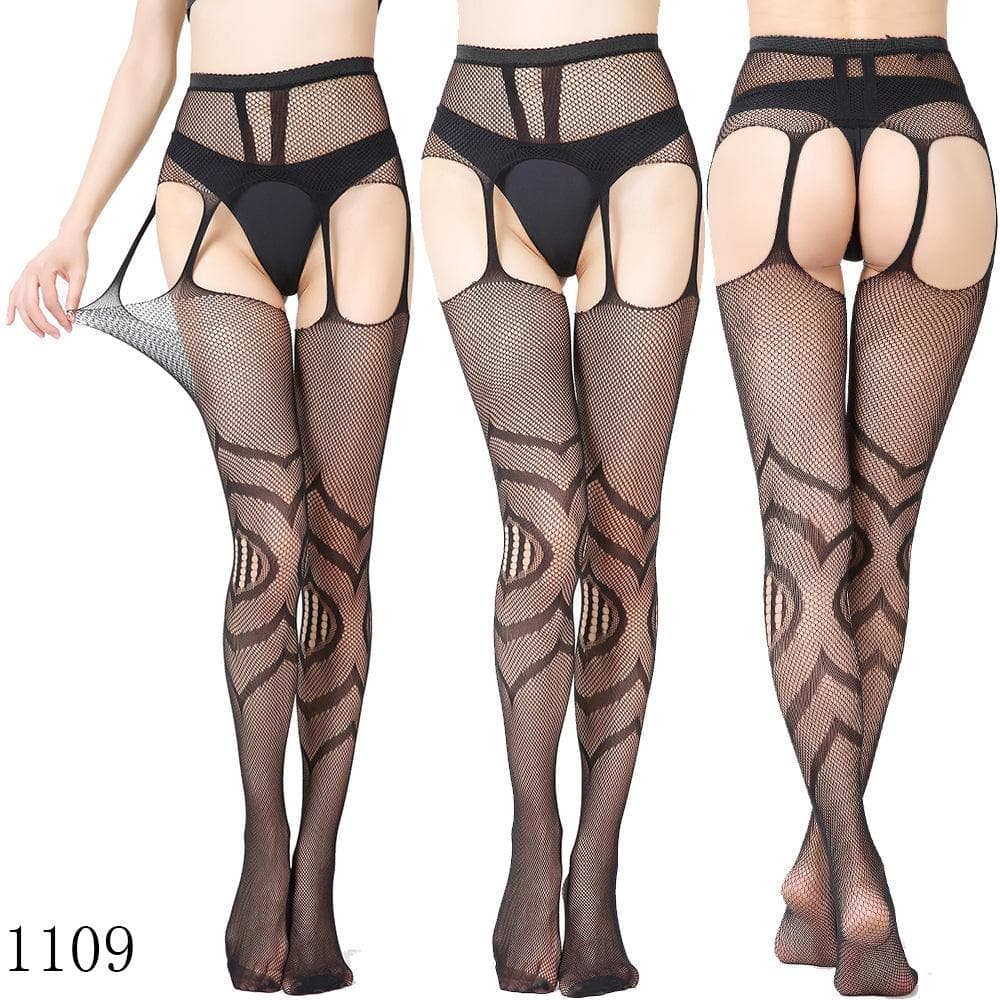 Fall & Holiday Glamour: High Waist Suspender Garter Tights & Pantyhose Collection – Fishnet, Lace & Beyond