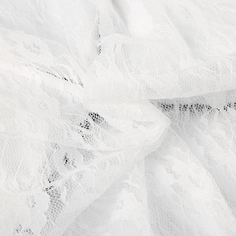 Autumn Allure Sheer Lace Crop Top | Romantic V-Neck, Bow & Contrast Trim | Trendy Fall Going Out Piece