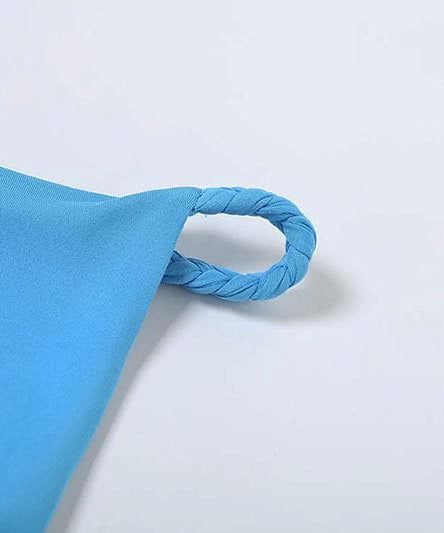 Electric Blue Off-Shoulder Bodycon Mini Dress – Your Fall & Holiday Party Statement