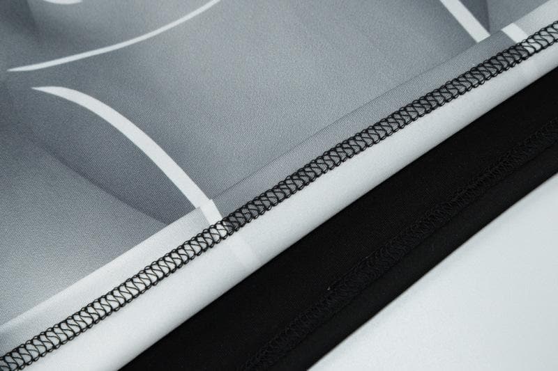 Edgy Illusion Bodycon Mini Dress - Fall & Halloween Ready