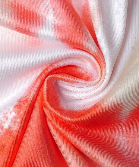 Chic Tie-Dye Bodycon Maxi Dress with Cross Back - Fall & Holiday Ready